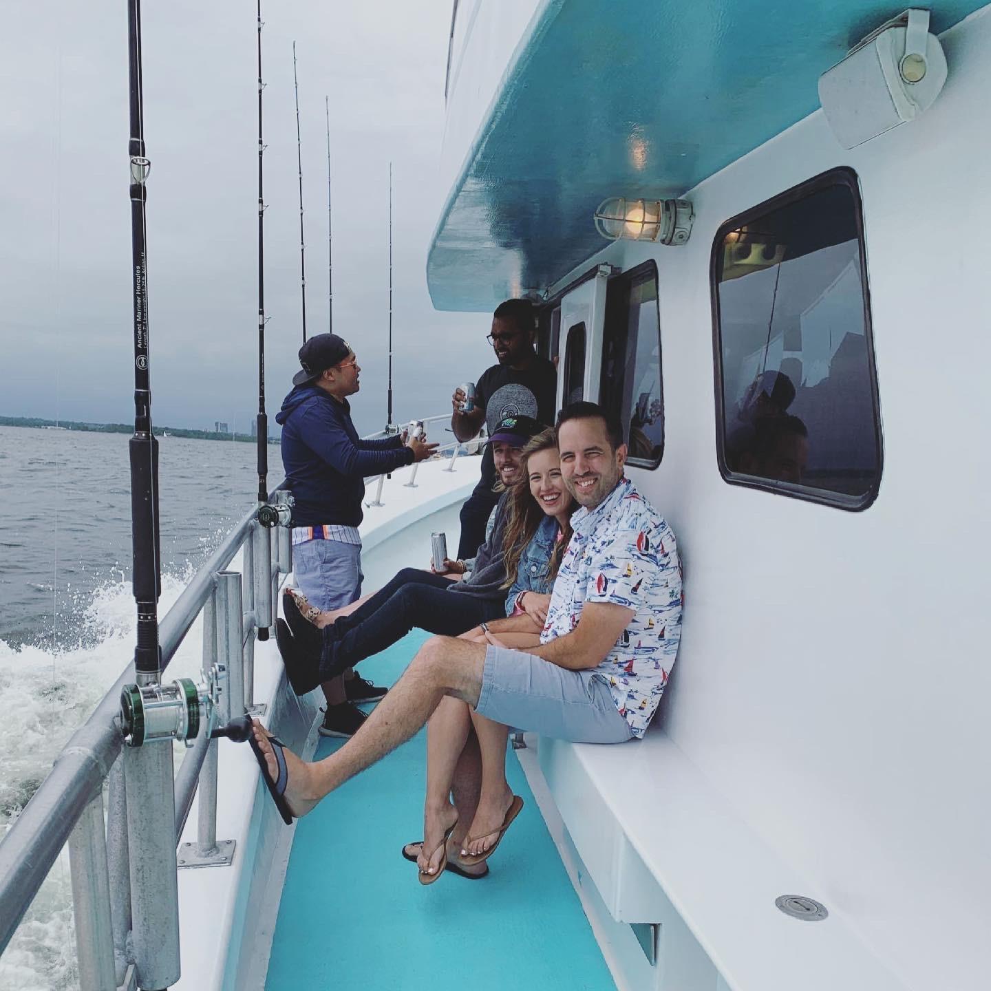 Ky's Birthday fishing trip in NYC