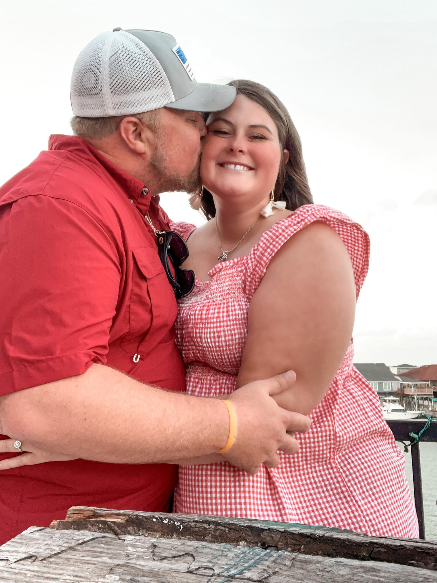 Our last date on our Baby Moon in Galveston, Tx