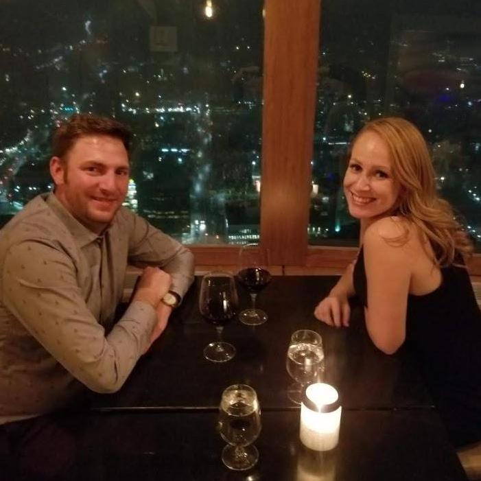 Our First Date - September 21, 2018
Daniel asked the waiter to take our photo - knew from the very start that we had something special!