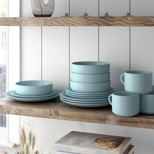 Wickham 16 Piece Dinnerware Set, Service for 4