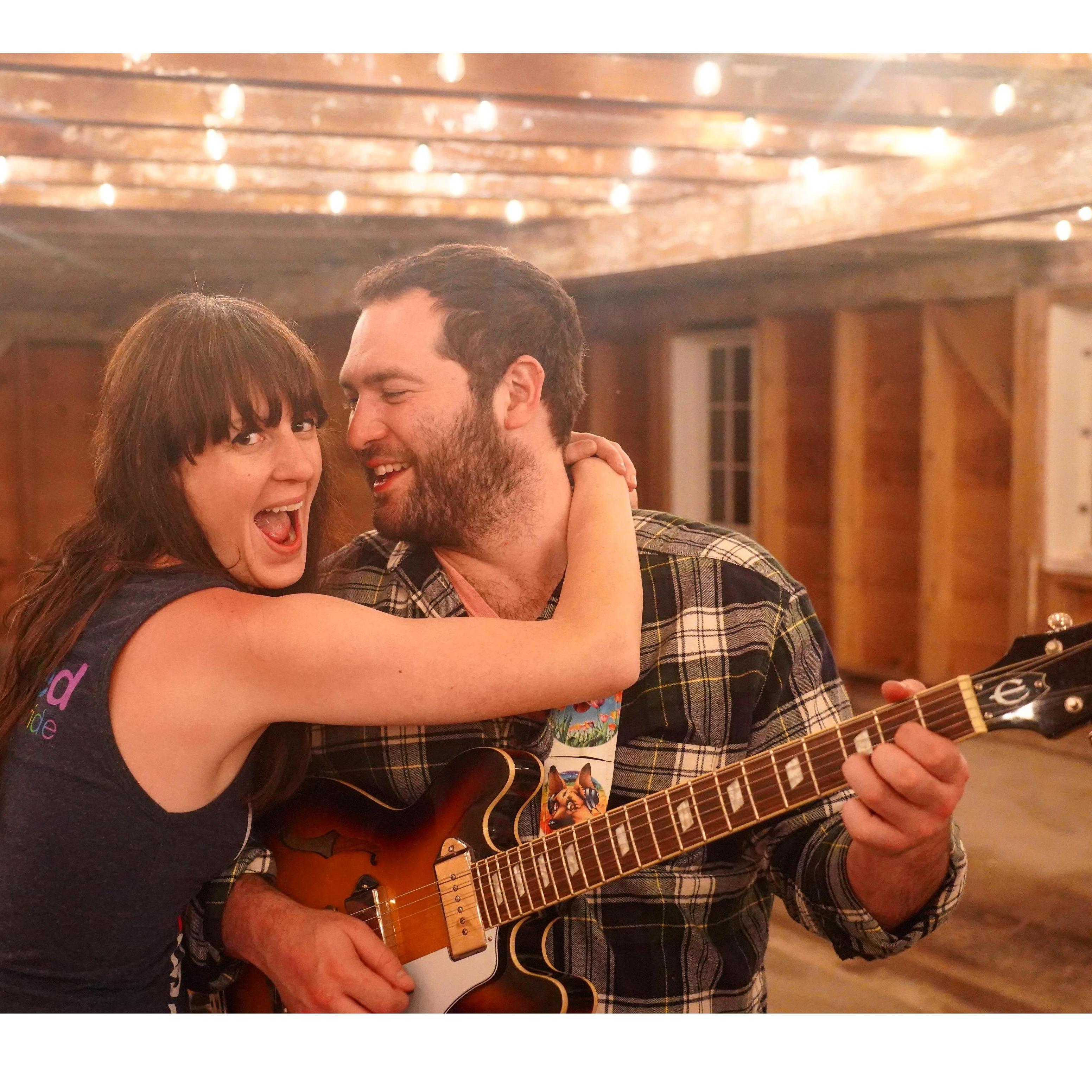 The closest thing we have to "engagement photos"