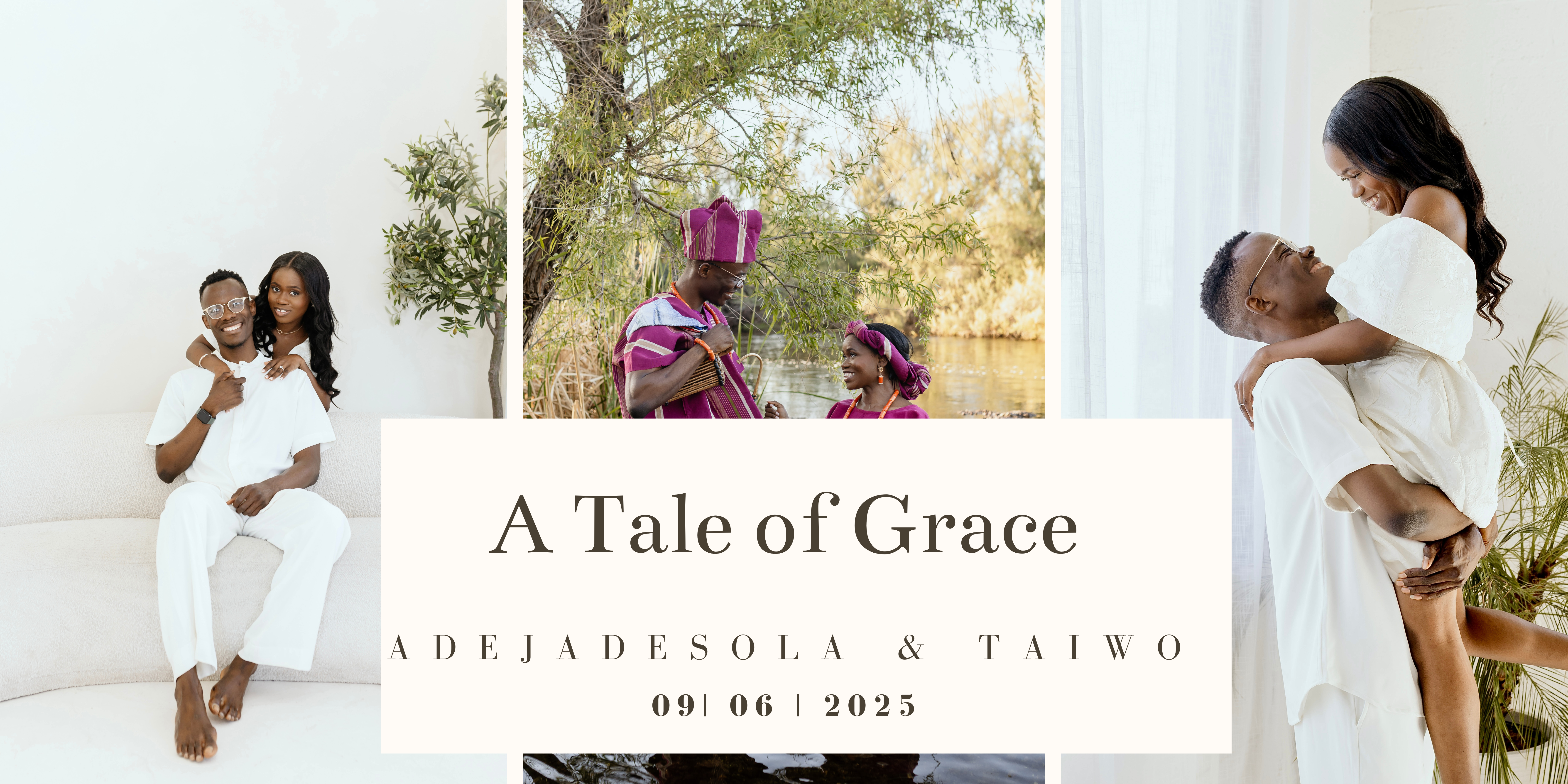 The Wedding Website of Taiwo Ajayi and Adejadesola Adaralegbe