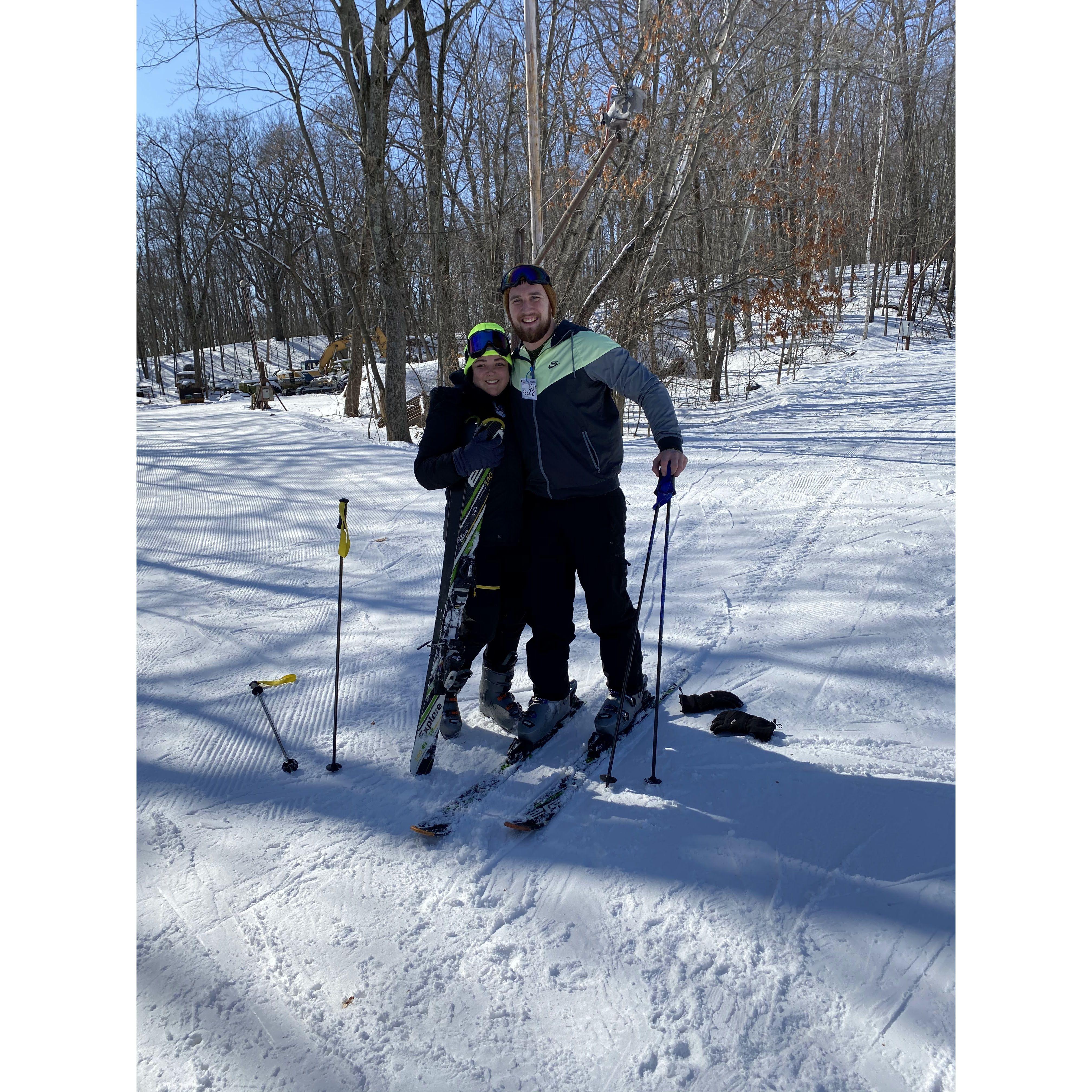 First (and prob last, lol) ski trip Michigan 2020