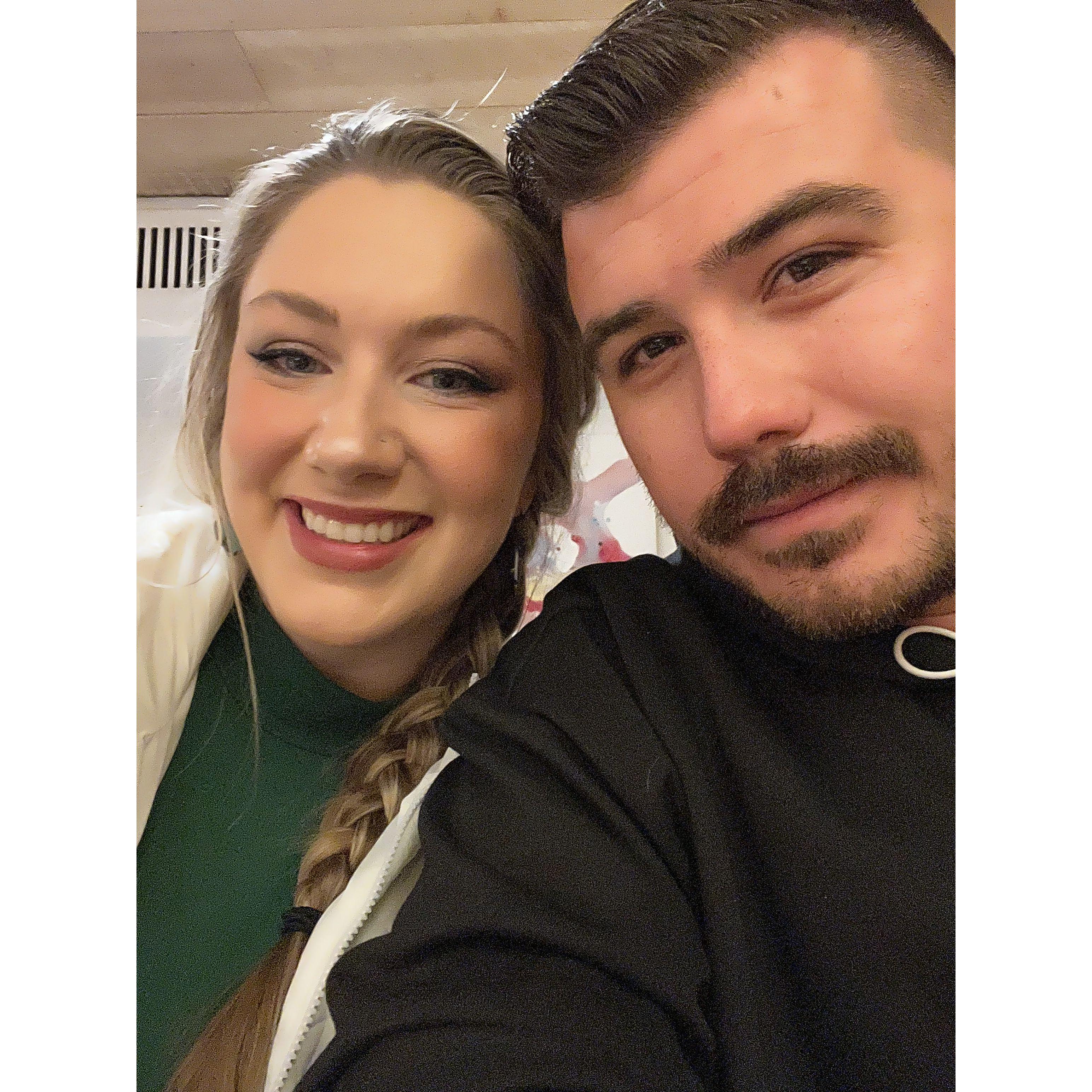 NYC 2022- we went to a sushi omakase!!!!