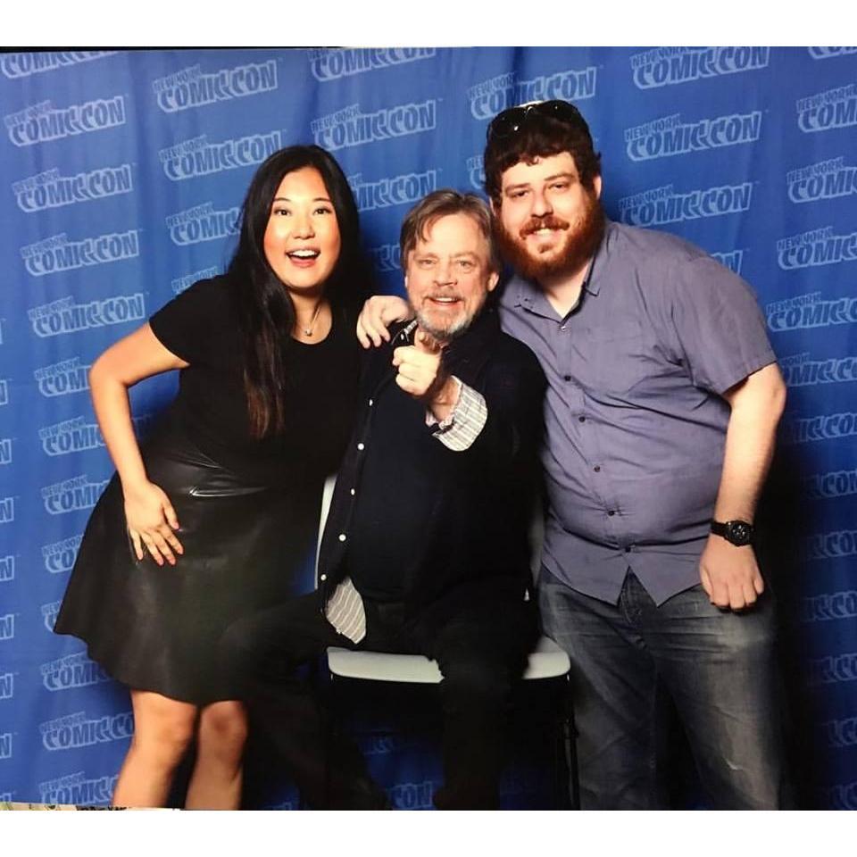 Meeting Marc Hamill. There is a good chance we sent an invitation to this man.