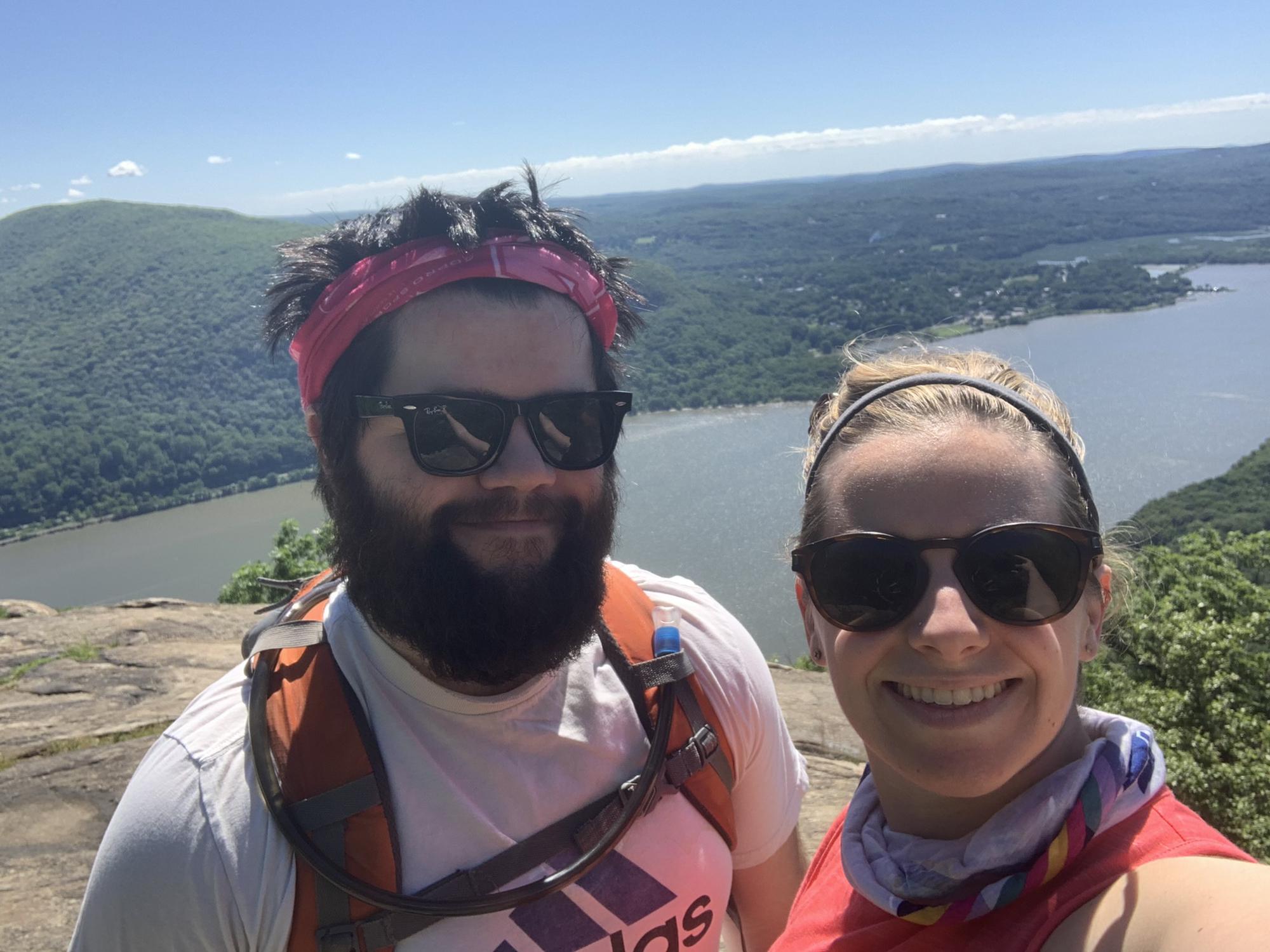 Hiking near Beacon NY 2020