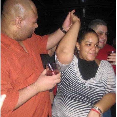 One of our first nights out dancing, aside from the first day we met.