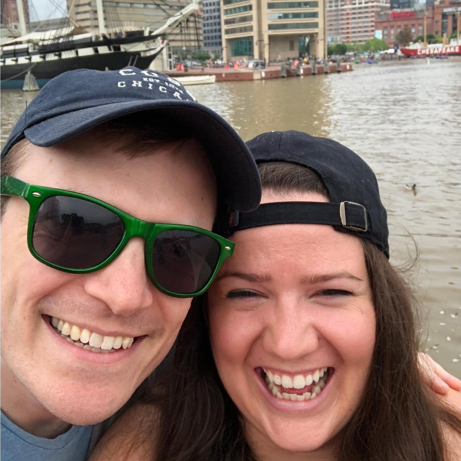 Meg's birthday in Baltimore.
Baltimore Harbor, MD.
May, 2018