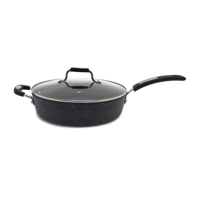 Starfrit 12-In. Deep Fry Pan with Lid and Bakelite® Handle
