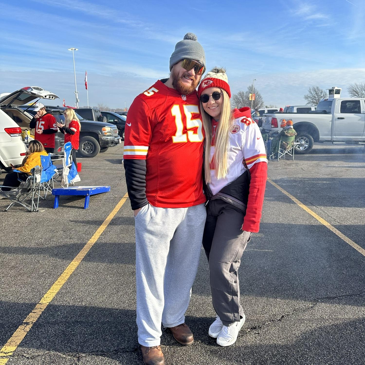 1.1.23

Ringing in the New Year together watching Jordan’s favorite football team, second to Kyle’s of course! 
@ Arrowhead Stadium