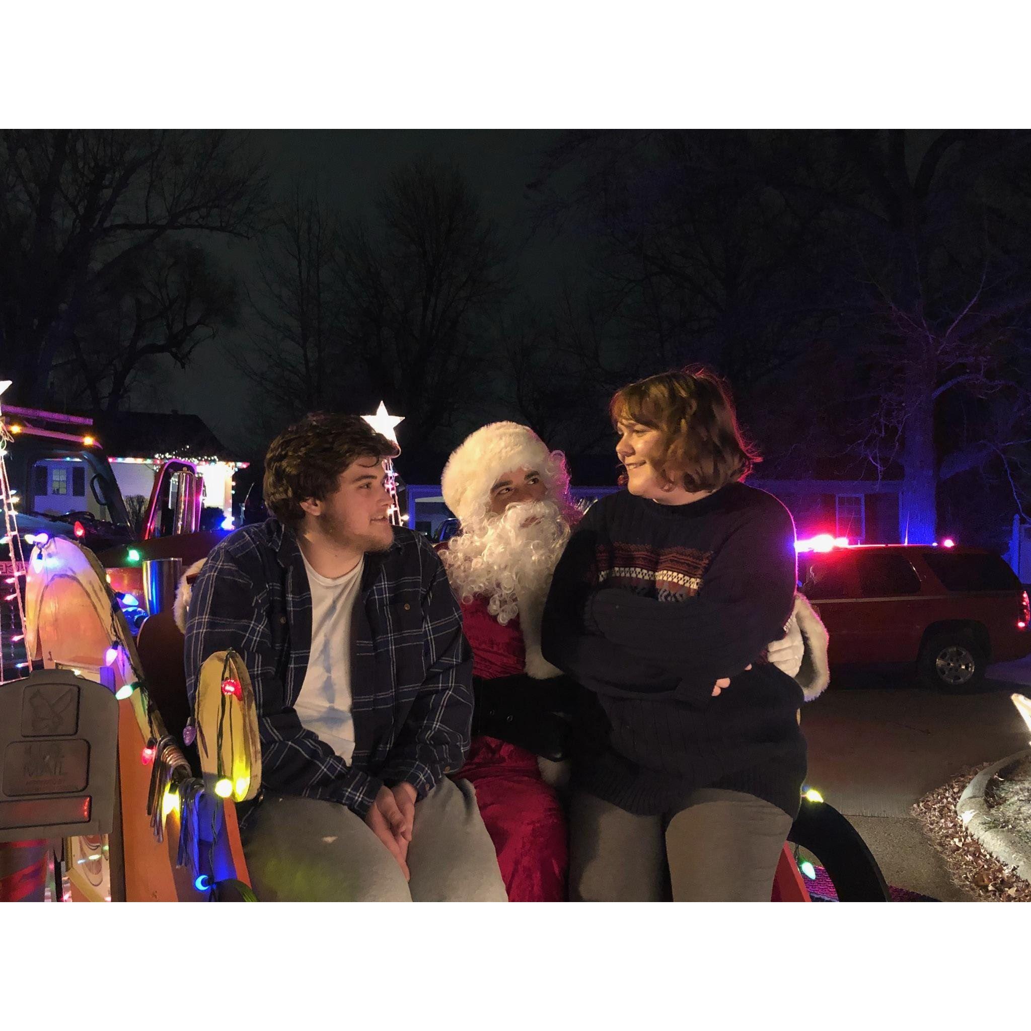Asking Santa for forever!