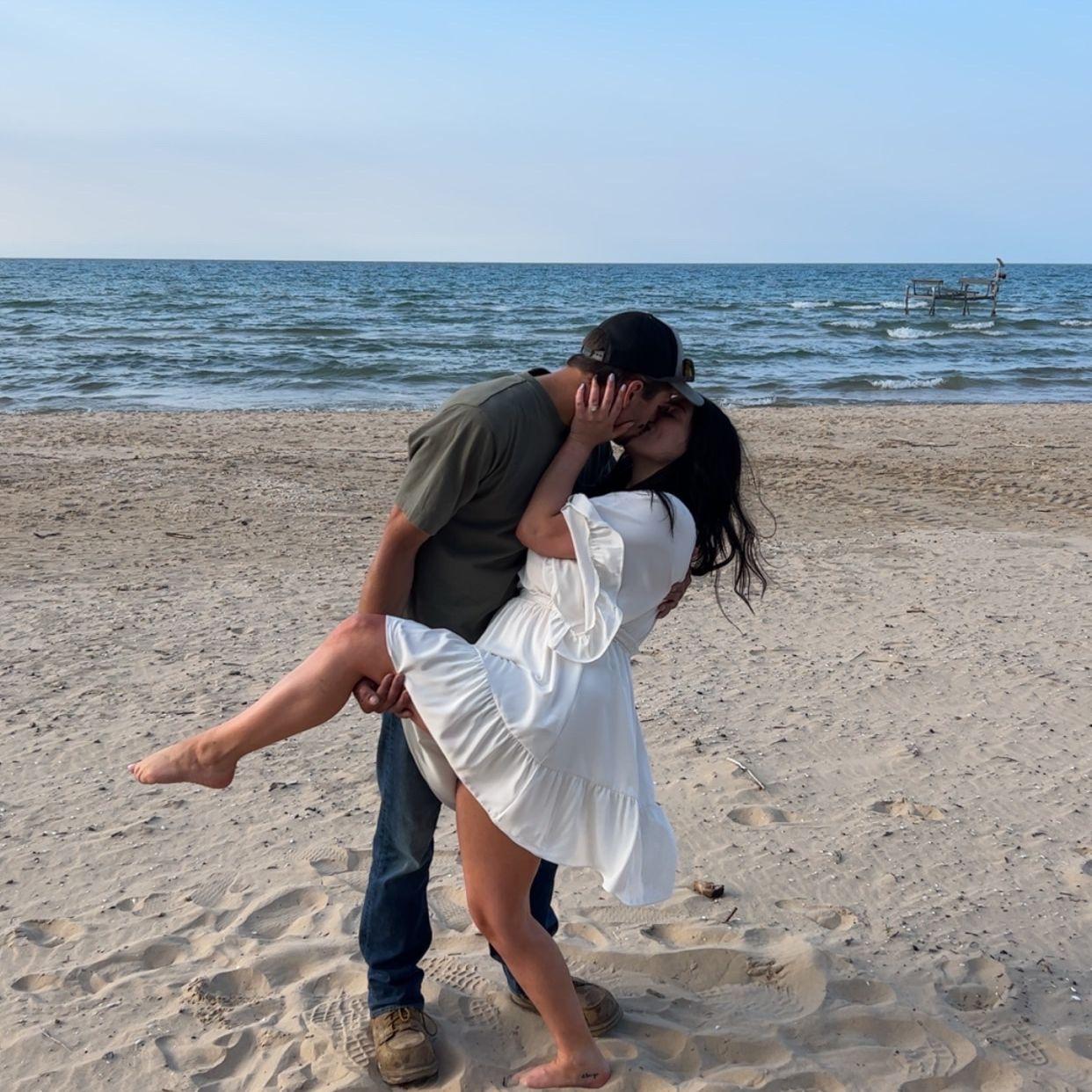 Right after we got engaged