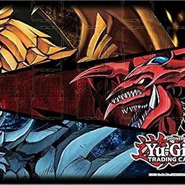 Yu-Gi-Oh! TCG: Slifer, Obelisk, and Ra Game Mat
