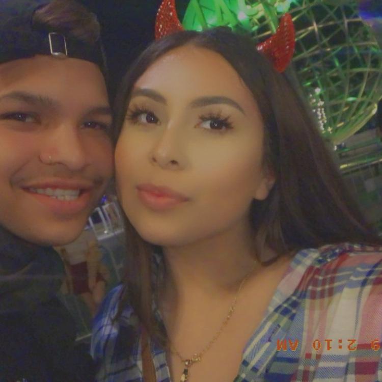 Our first ever picture together as a couple. 10.20.19 / Nuestra primer foto juntos de novio.
