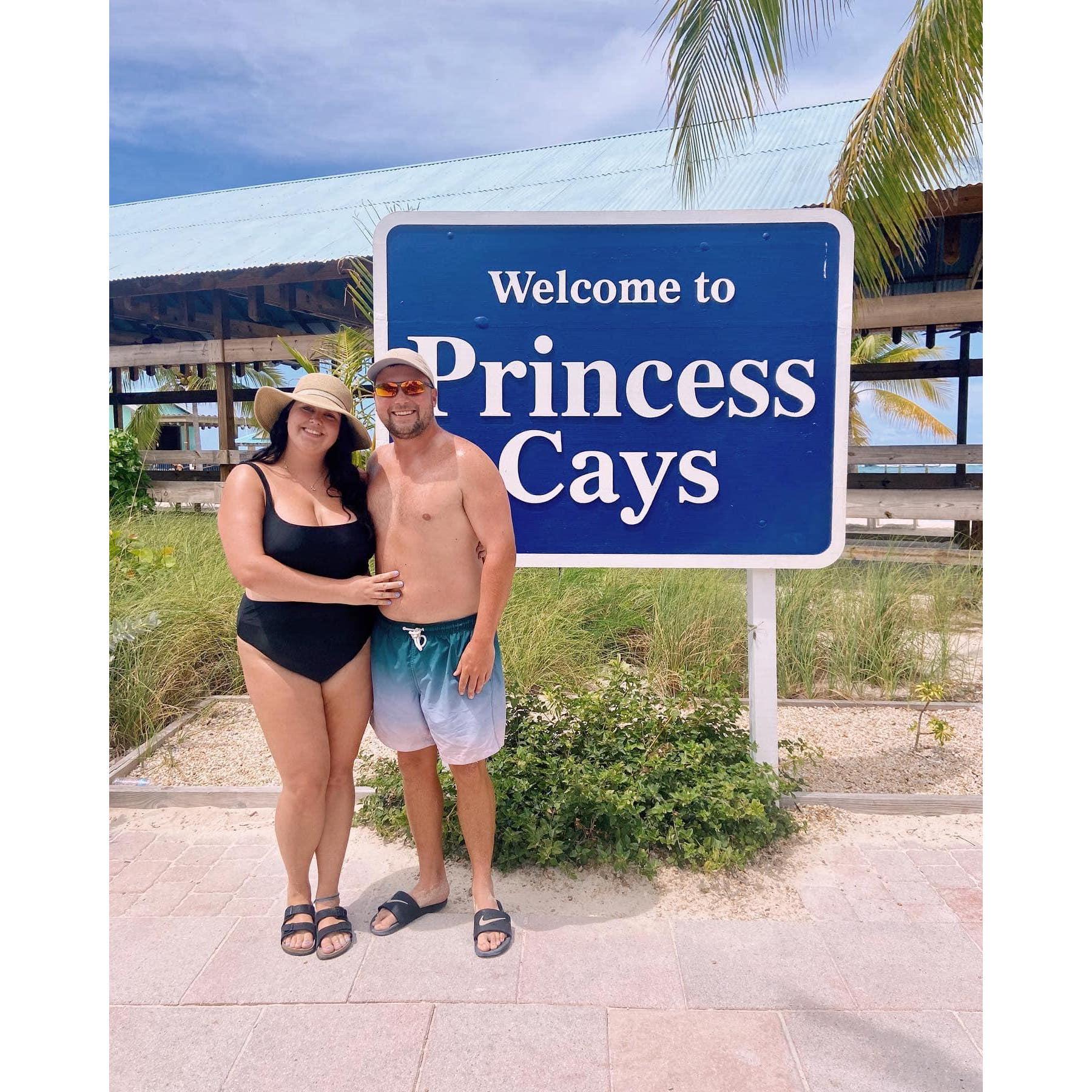 Three months in… and already sailing into forever. Our first cruise together!