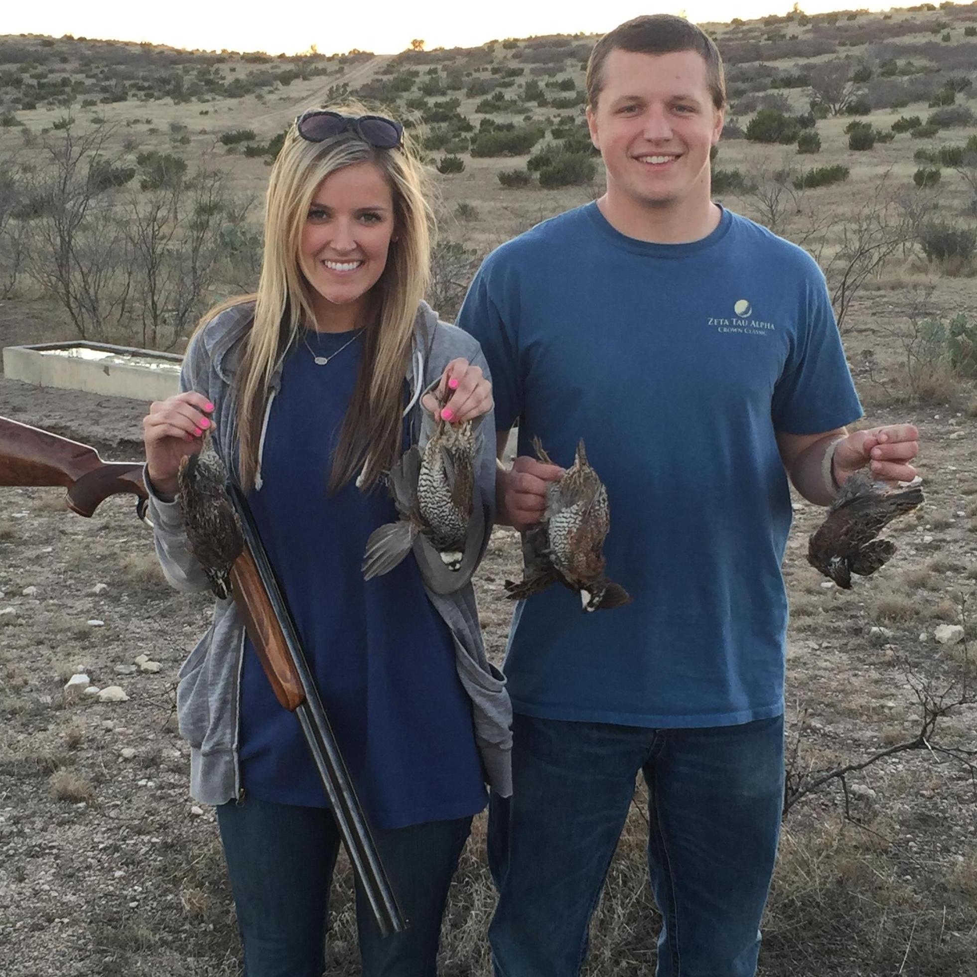 The first time I ever held a dead bird. If only I knew then what I was getting myself into with these Northcutt's and their hunting habits! lol