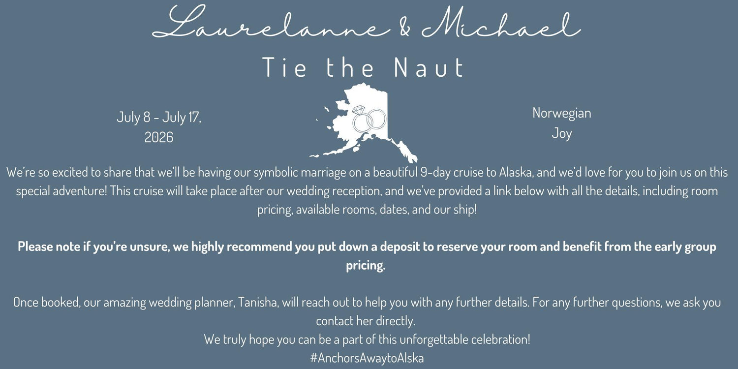 The Wedding Website of Laurelanne Kilby and Michael Serravalle