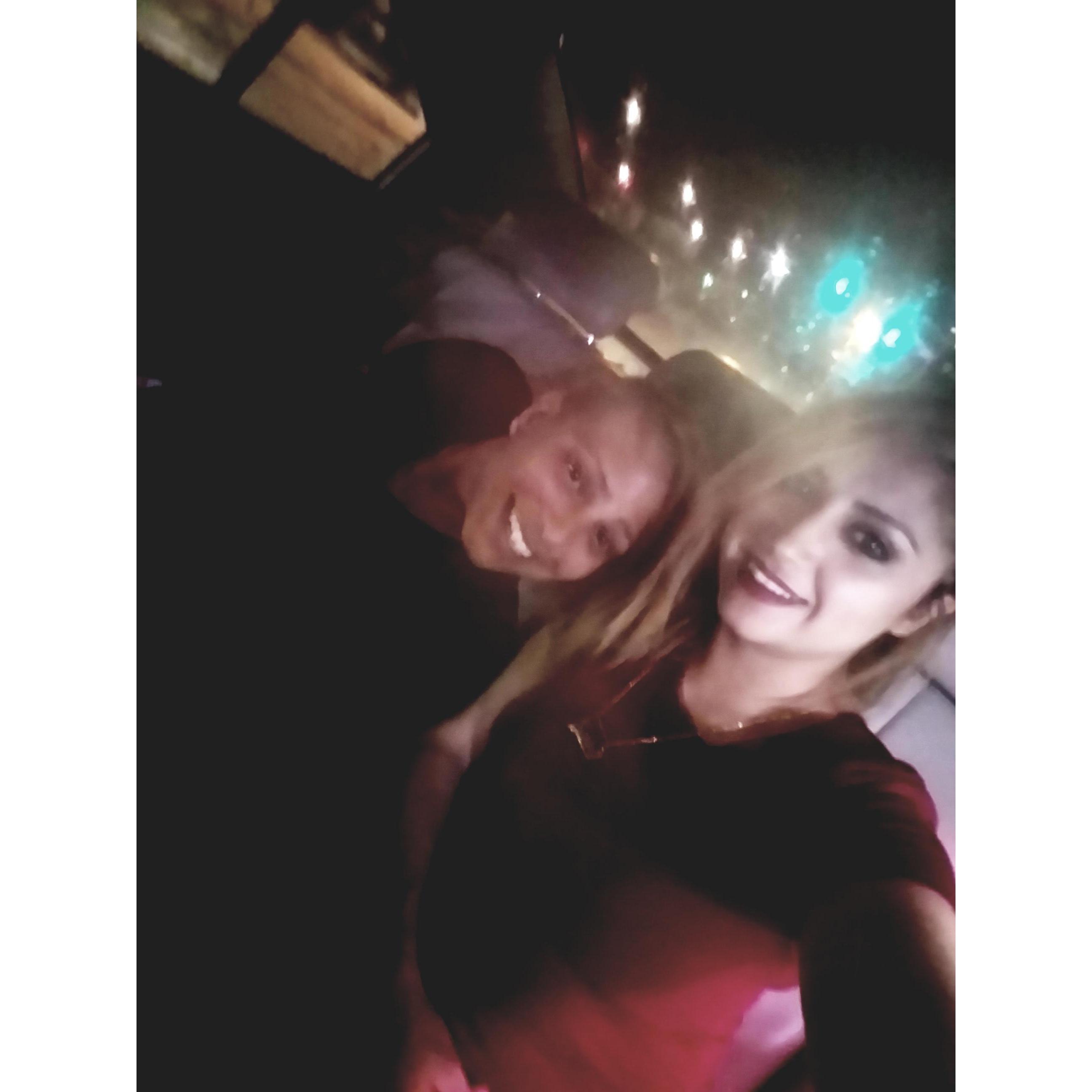 Visiting San Antonio, our first time together