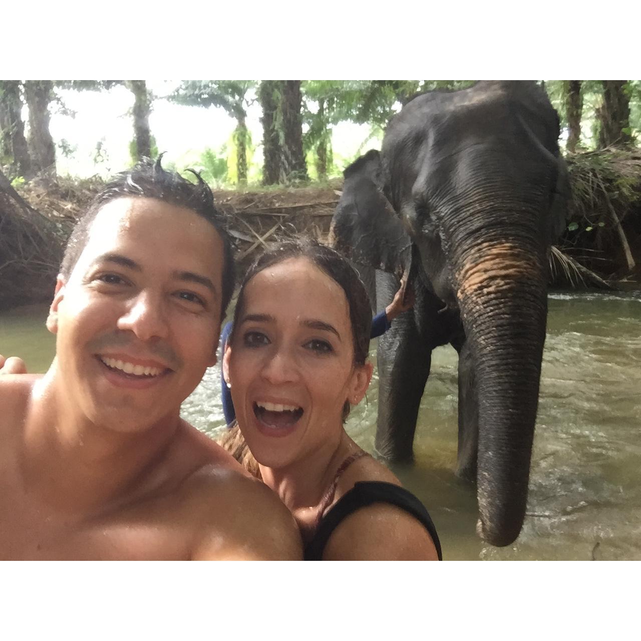 Thailand trip showering Shii :)