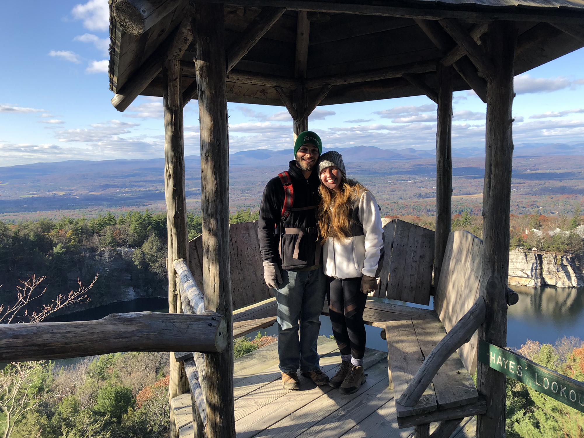 Mohonk, NY - Hayes' Lookout - November 2018