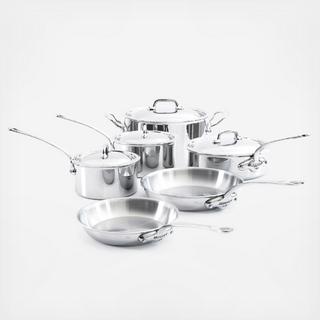 Stainless Steel 10-Piece Cooking Set