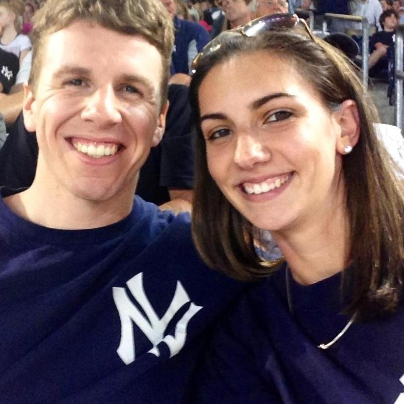 Our first Yankee game - June 2014!