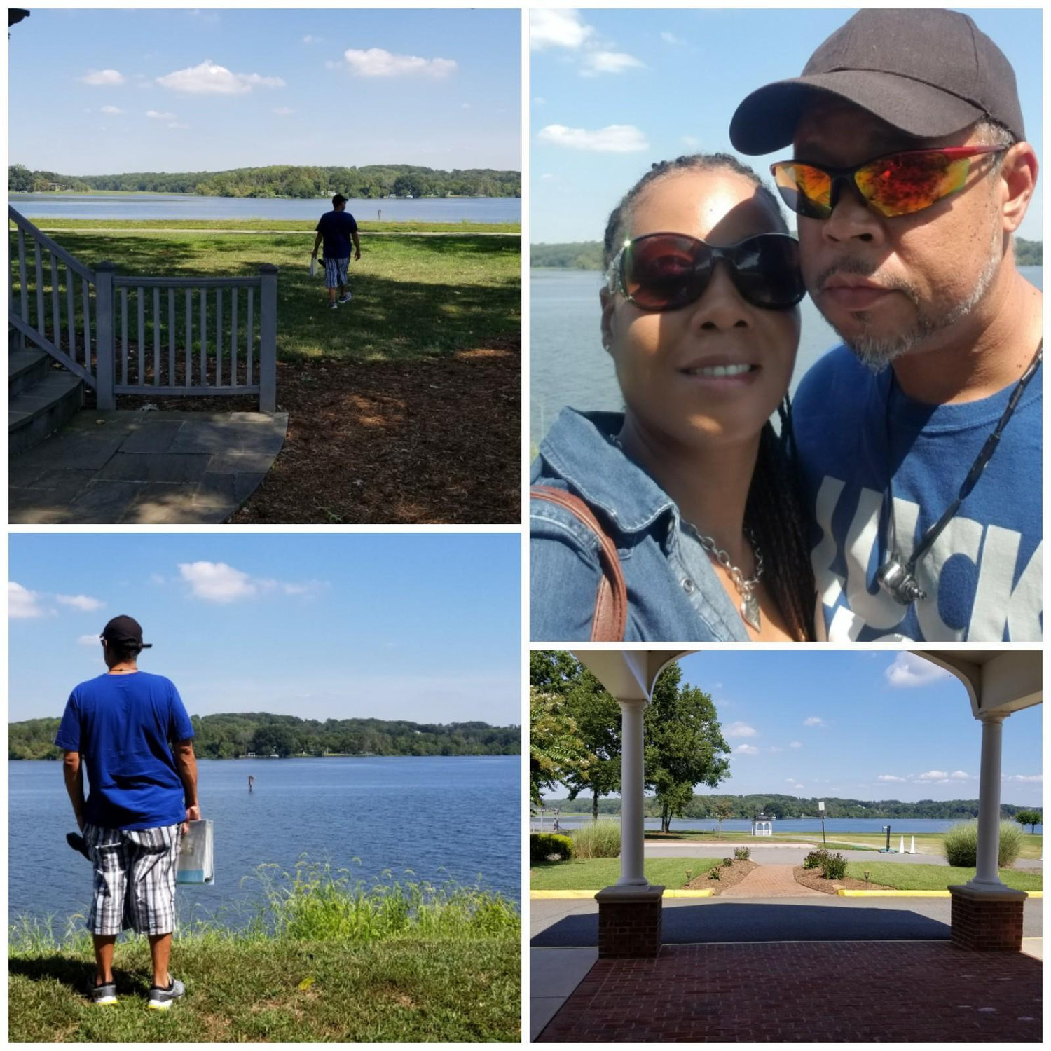 We decided to take a selfie, haha wihile seeing the grounds of the venue. 🤗😁. It's so GORGEOUS today!🤗😎☀️☀️