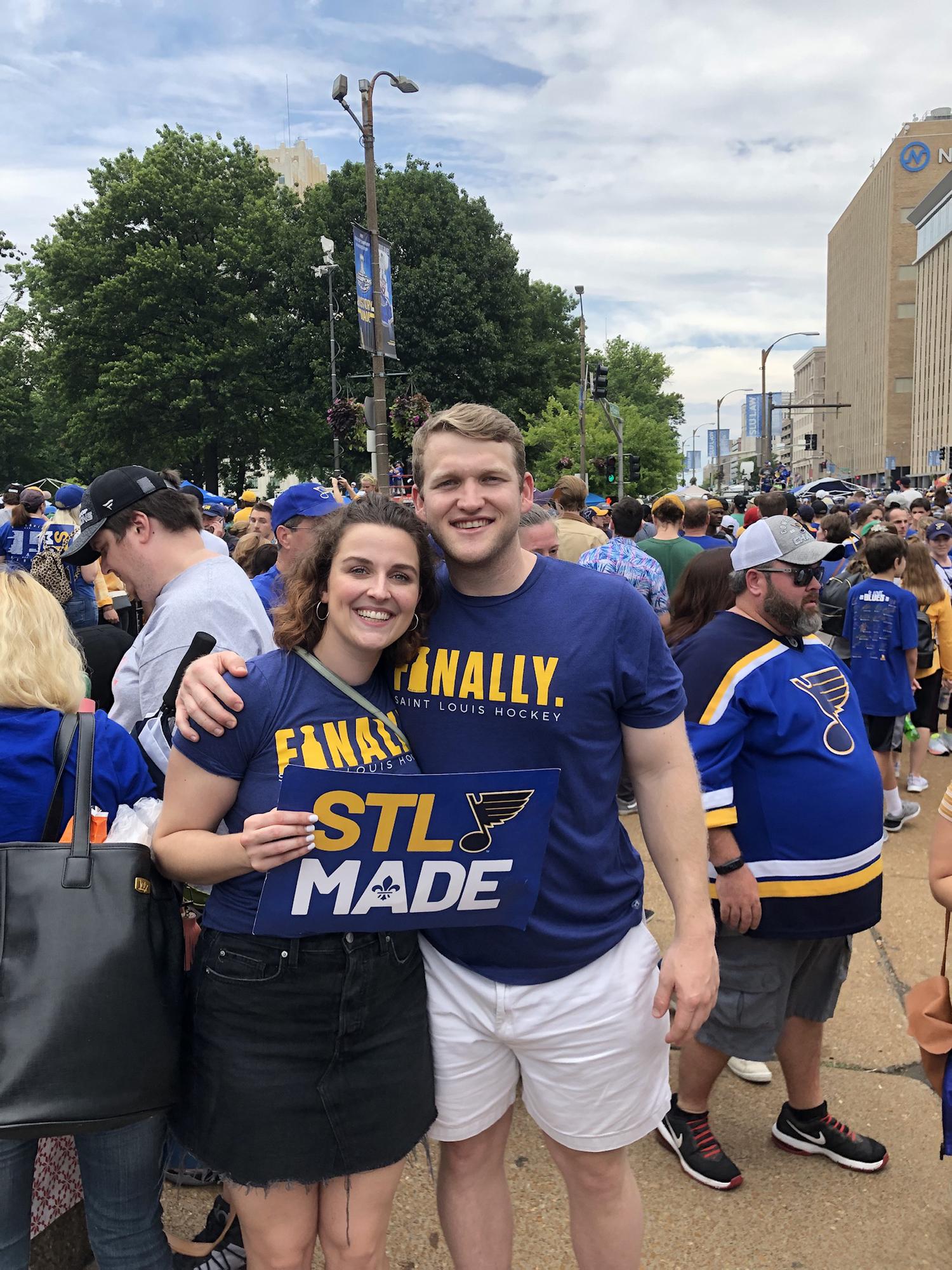 LET’S GO BLUES! Stanley Cup parade