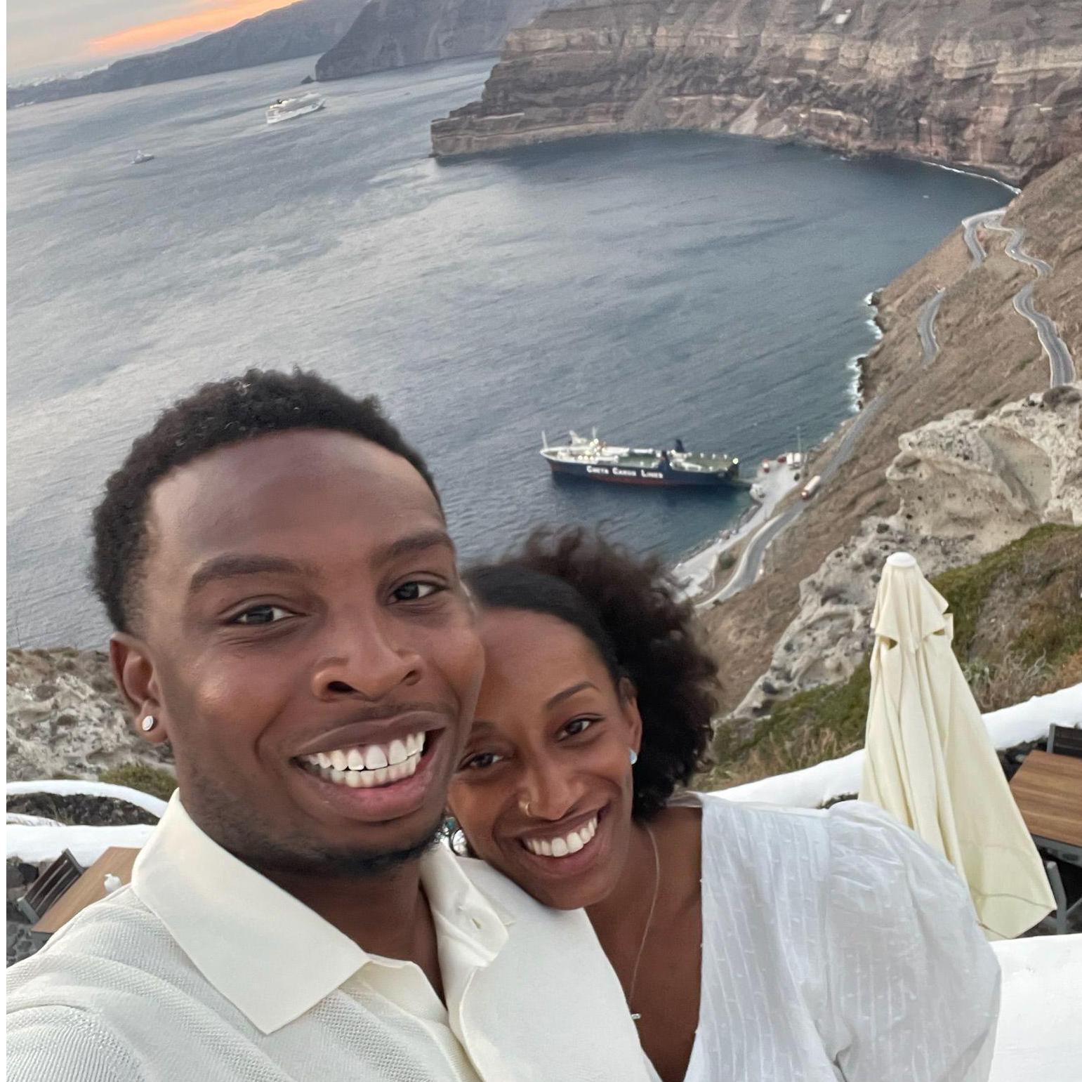 Sight seeing in Santorini