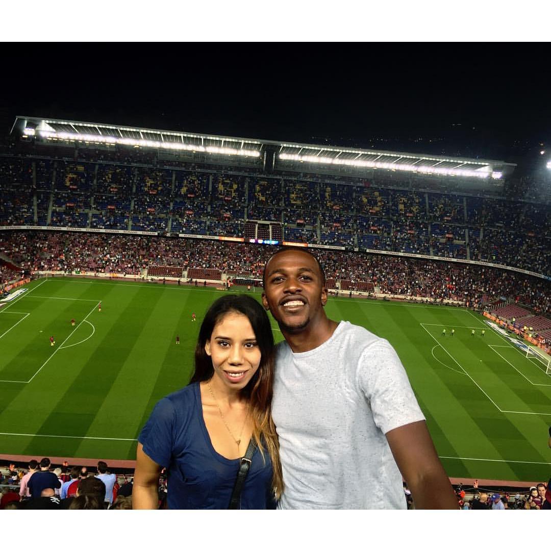 Barcelona, Spain- Our first soccer game