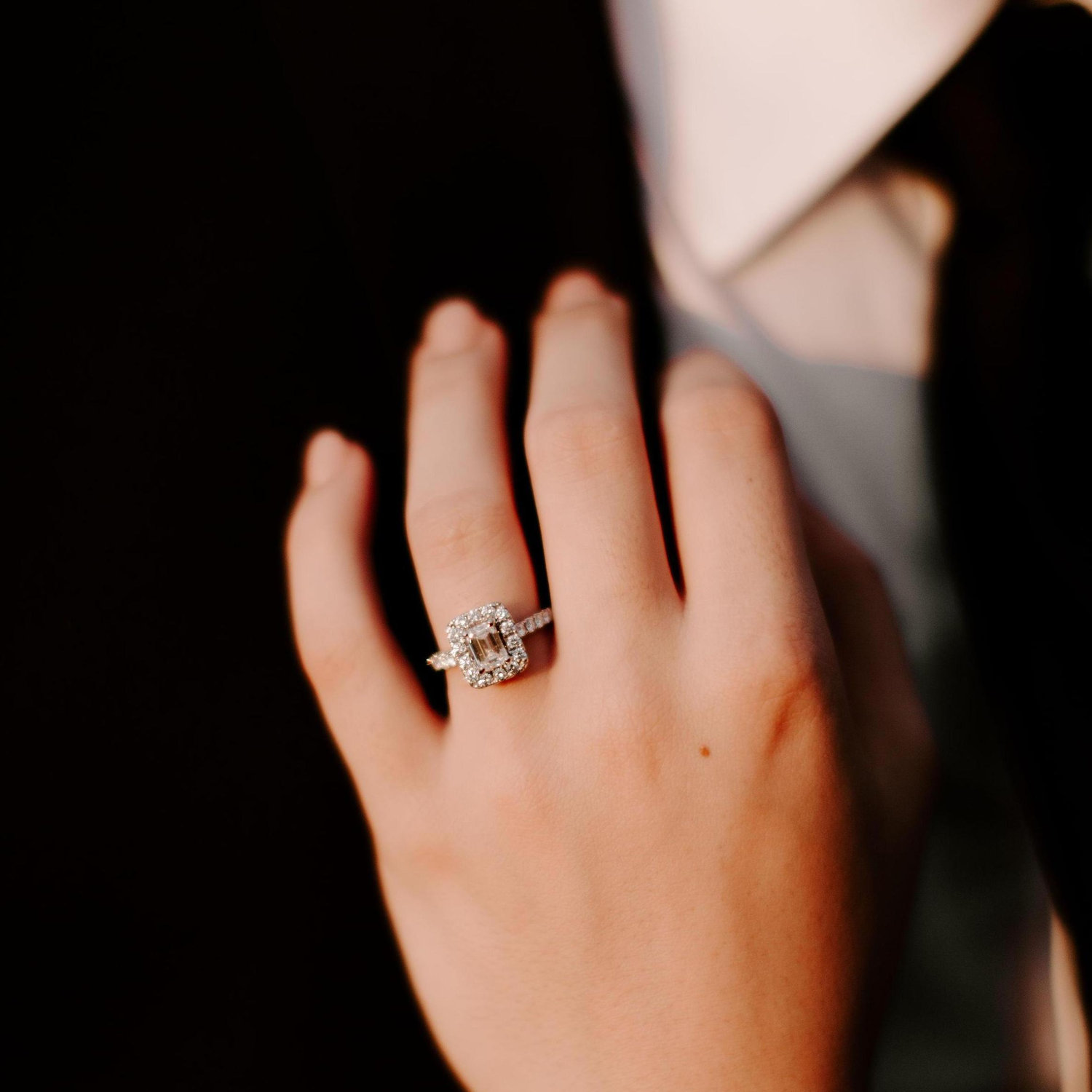 Chloe cried when Jovan proposed-- and if he was honest, he would say his eyes got some water in them, too!