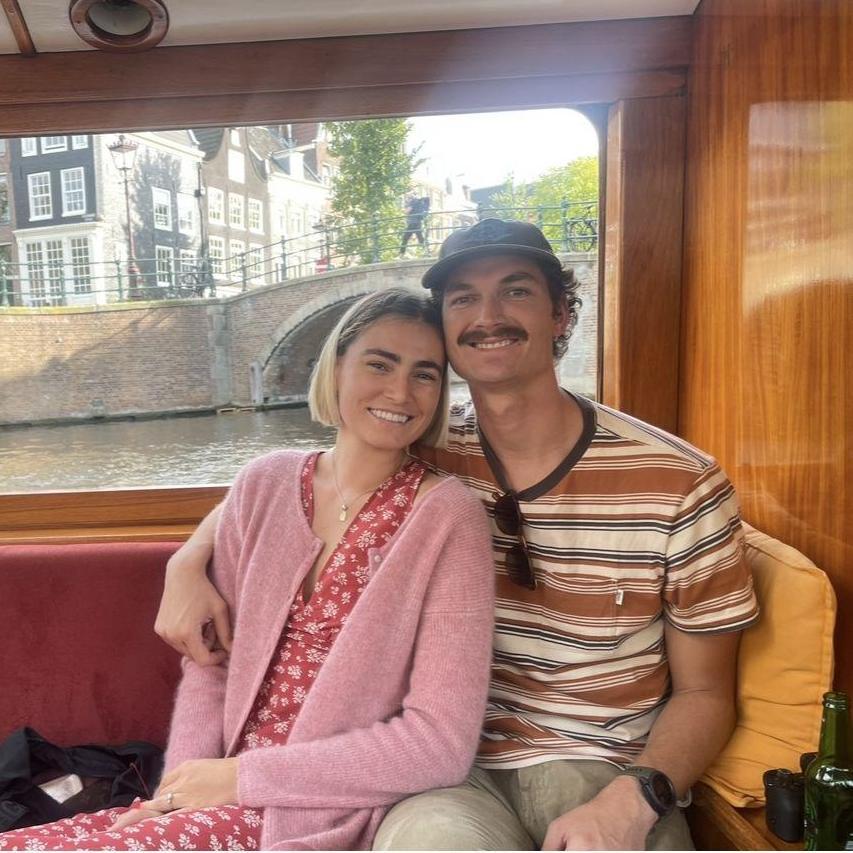 Boating around Amsterdam