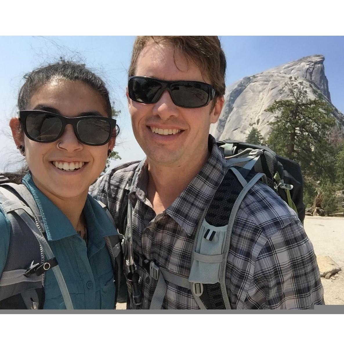 Hiking Half Dome, Yosemite