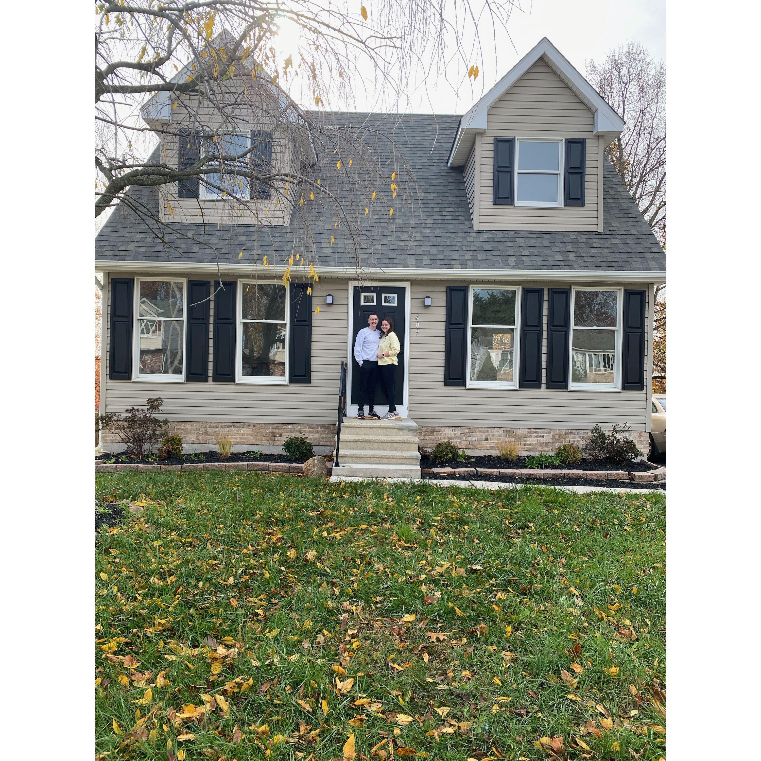 Our first house!
