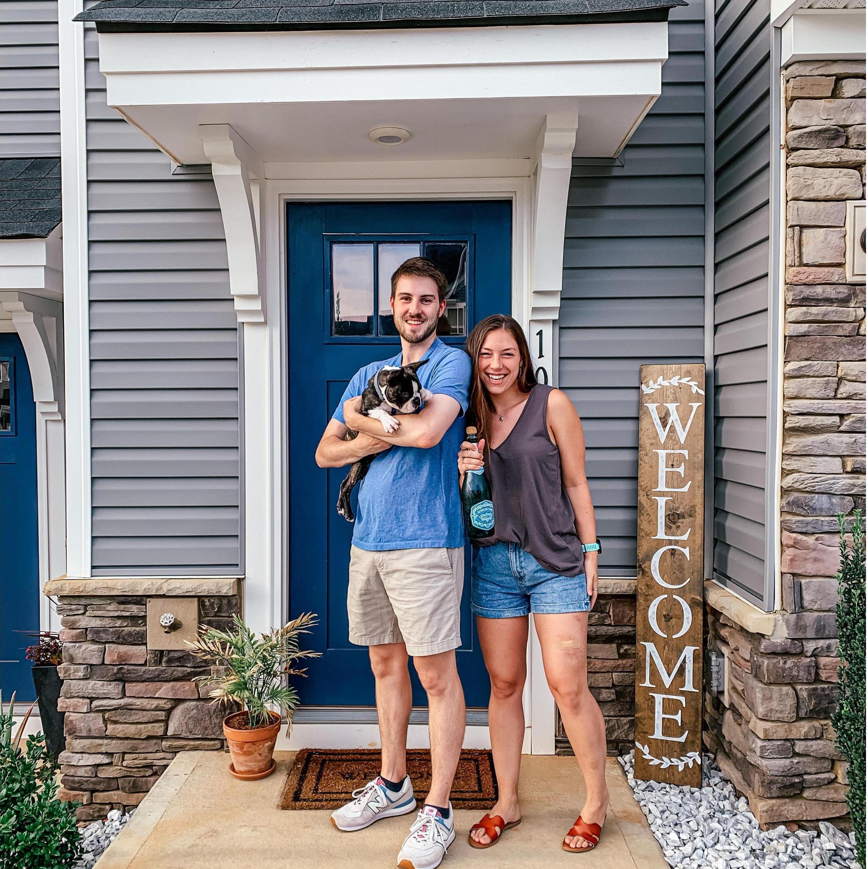 When we bought a house in June 2021!