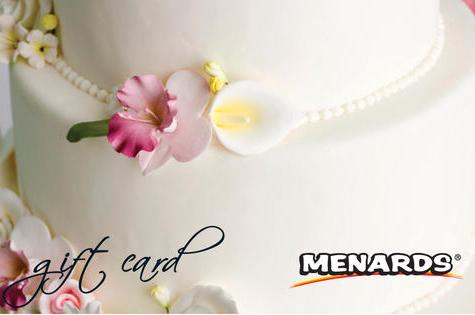 Menards Gift Card - Wedding Cake at Menards®
