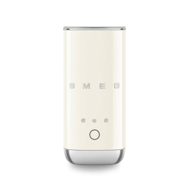 SMEG Mini Milk Frother, Cream