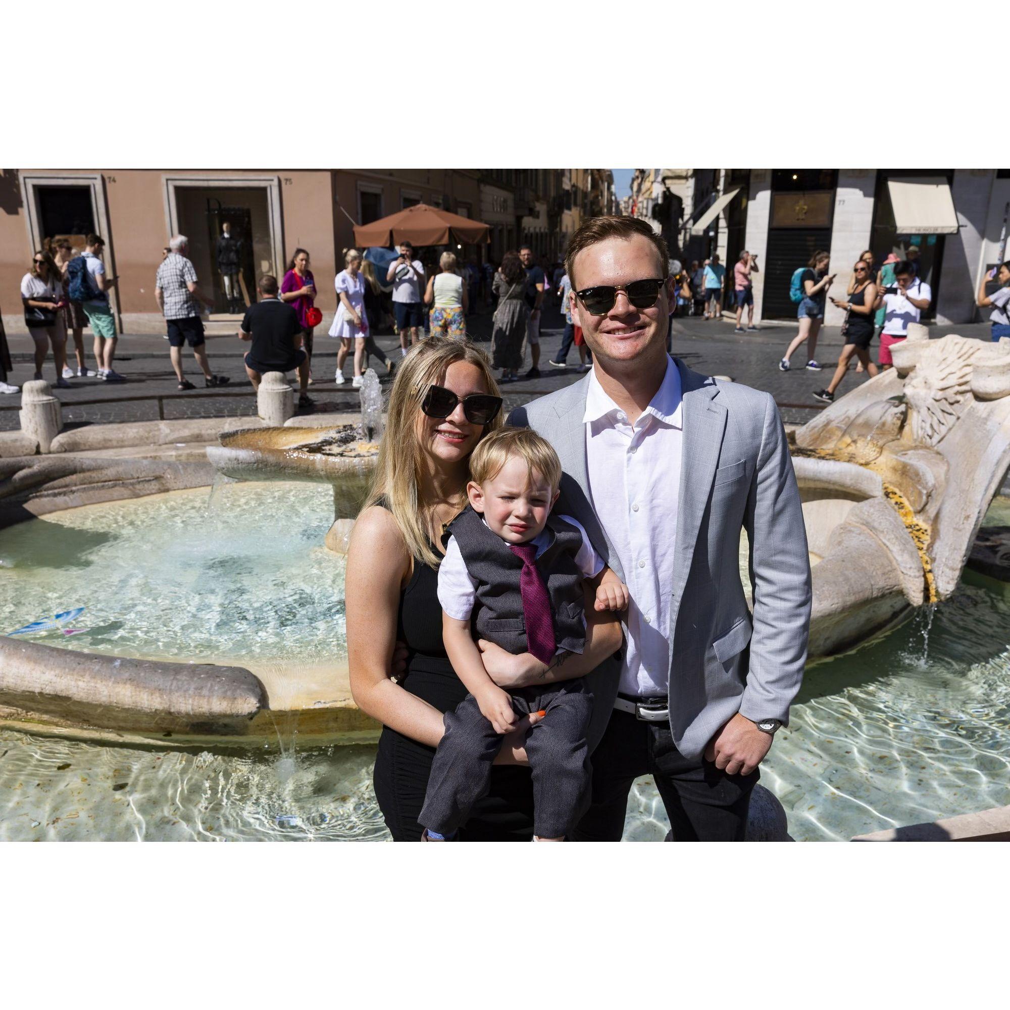 The first time we went to Italy