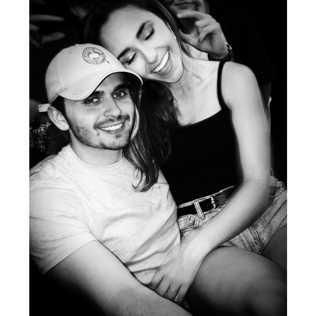 One of the first pics we took together as a couple.