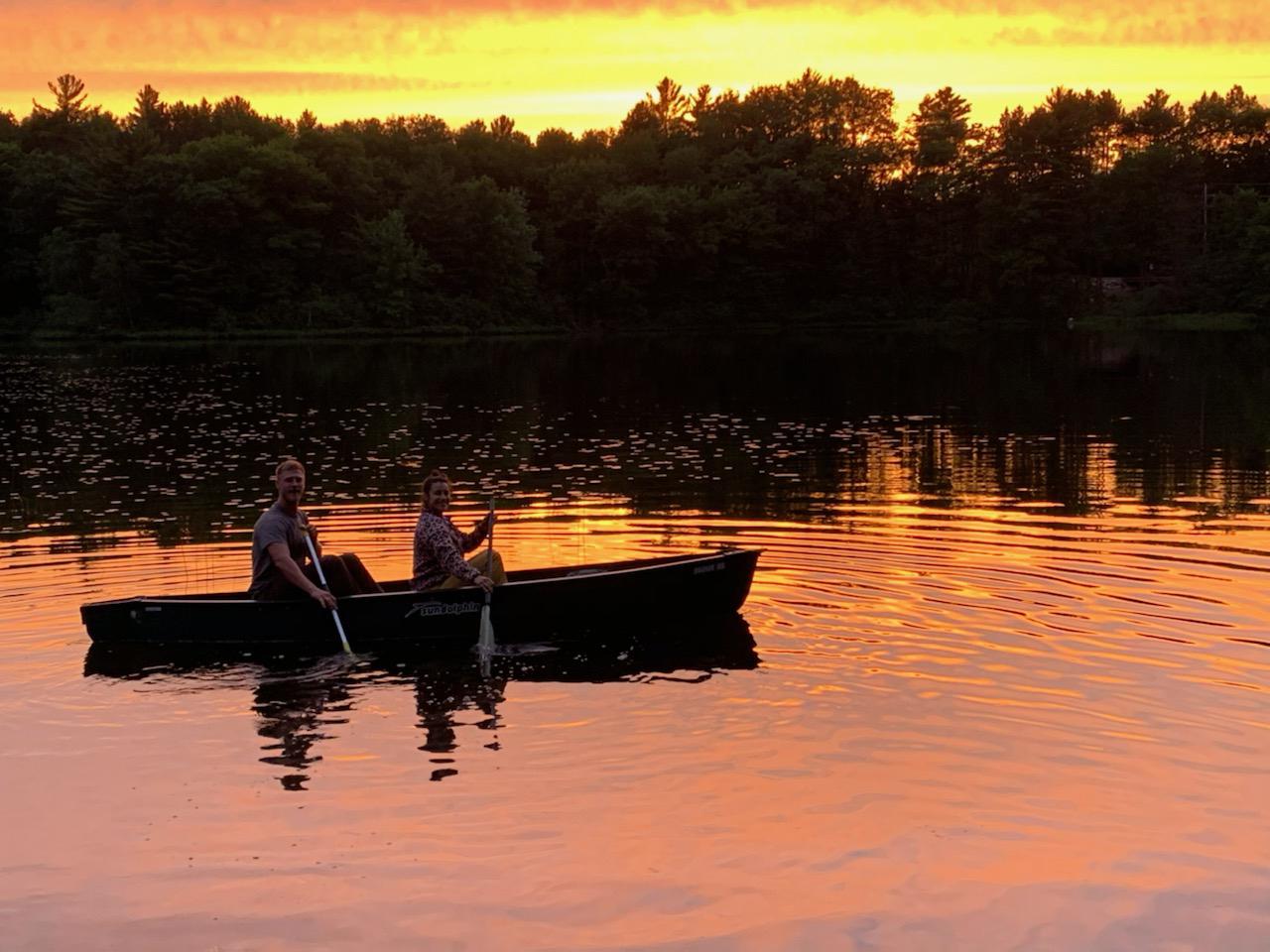 At Vance Lake, Wisconsin