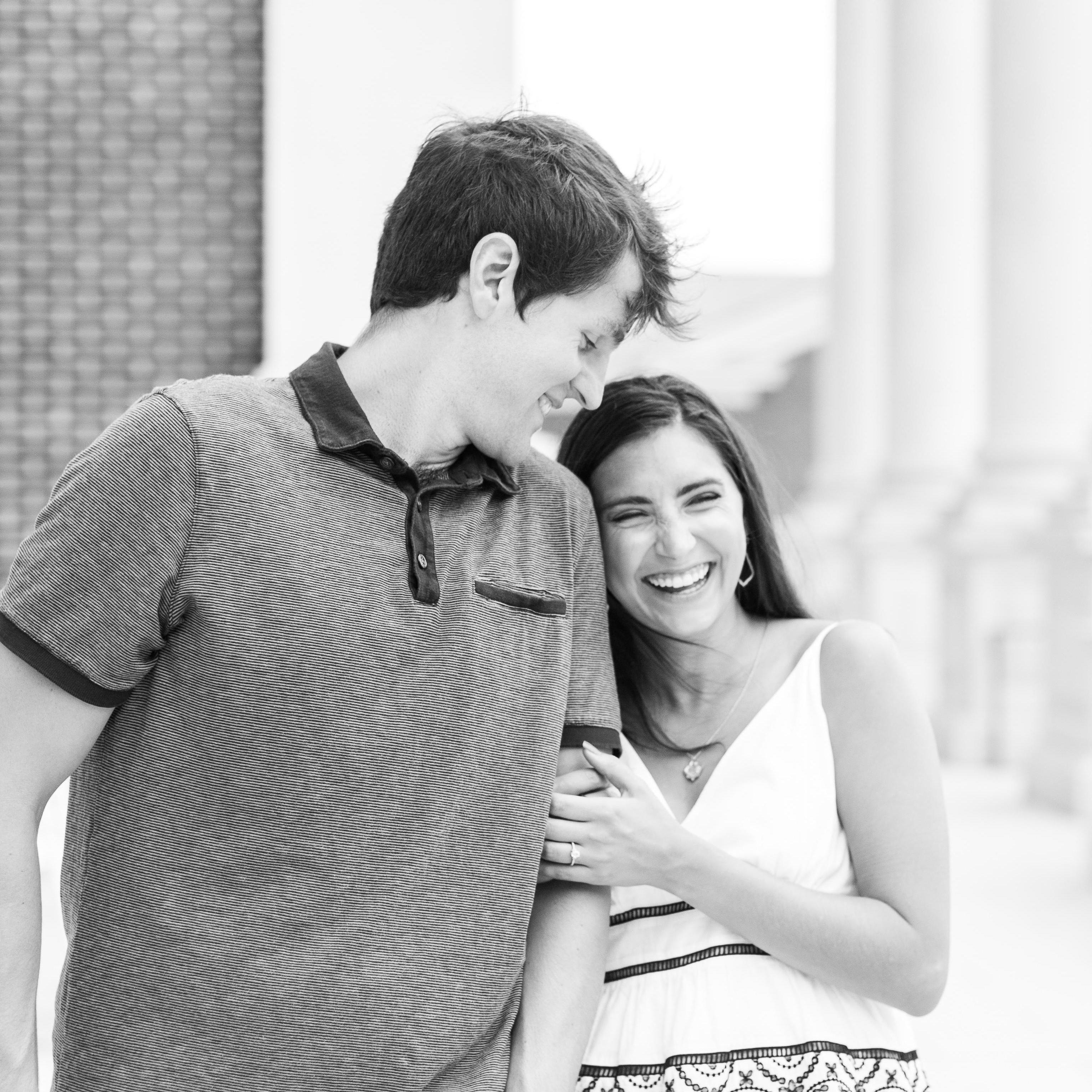 Engagement Photos at CNU by Paige Ryan Photography