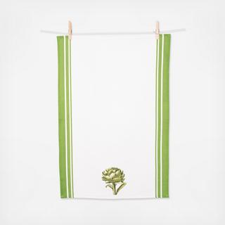 Artichoke Tea Towel, Set of 2