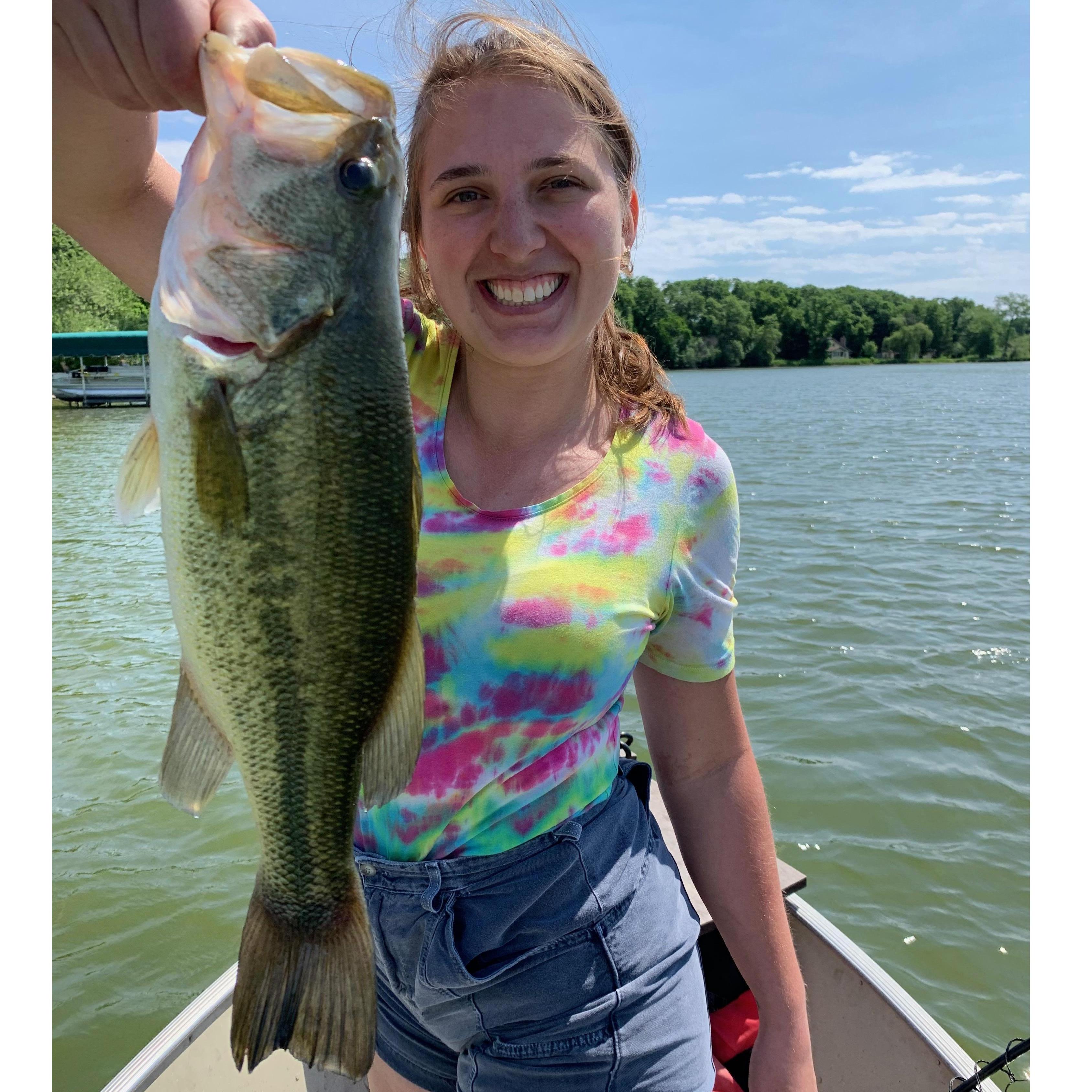 Bass too big to fit in the photo :)