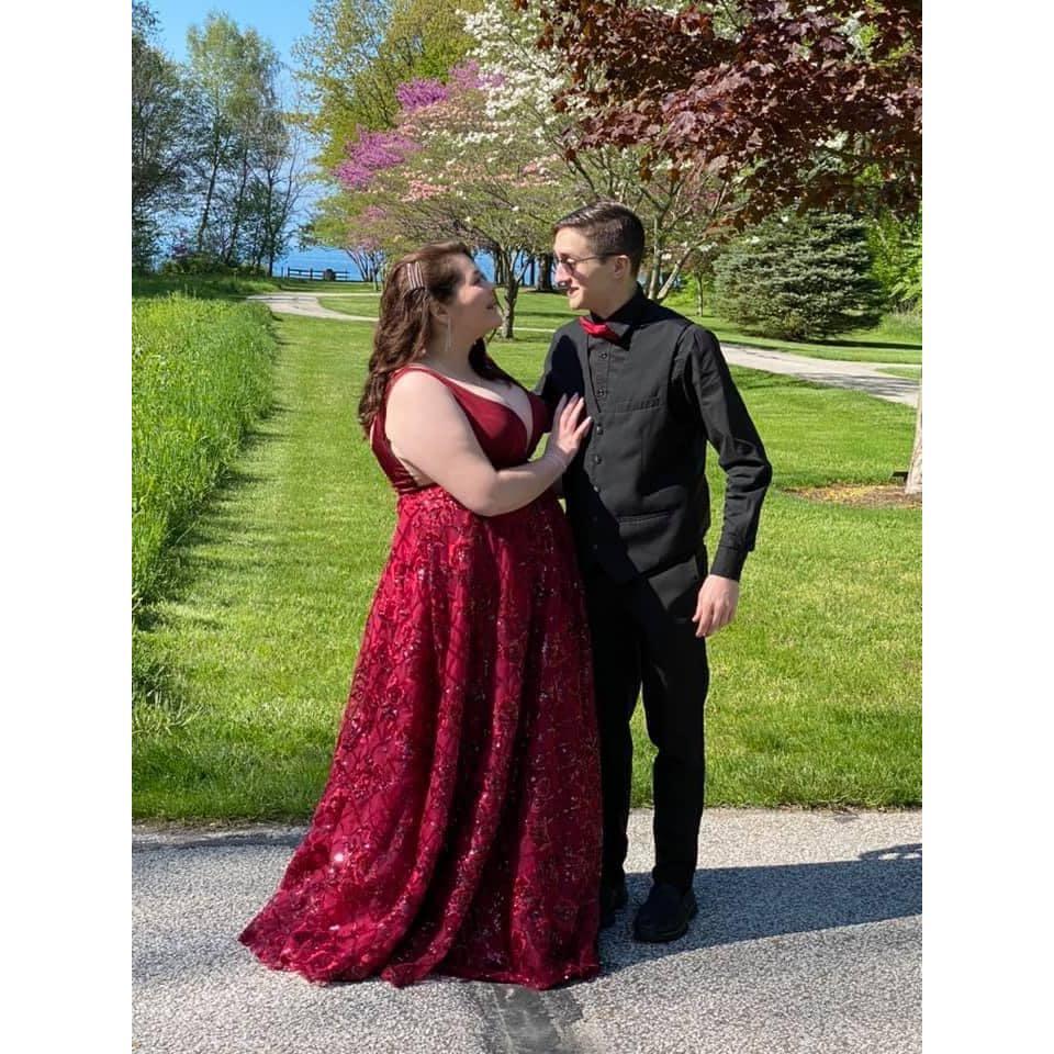 May 2021. We went to Jayden's Senior Prom together!