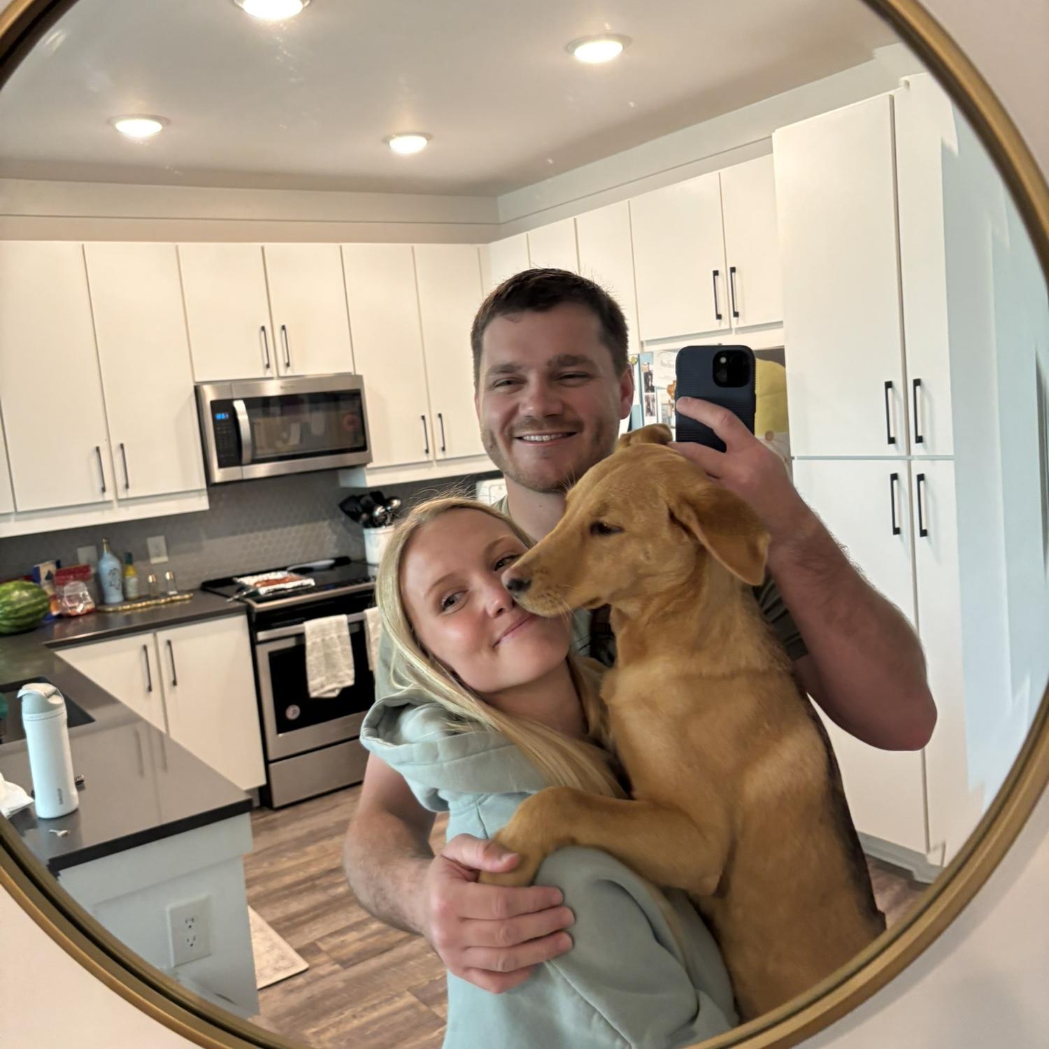 Callie is the best dog child Mason & Sydney could’ve ever asked for!