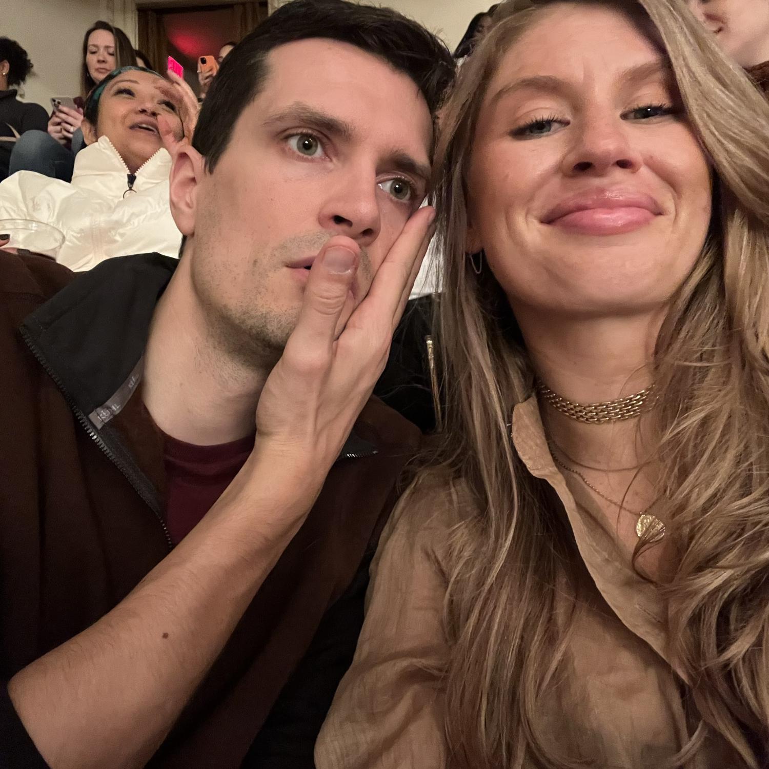Tom & Jade at a Rupi Kaur poetry concert