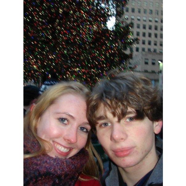 First trip to see NYC Xmas Tree, December 2008