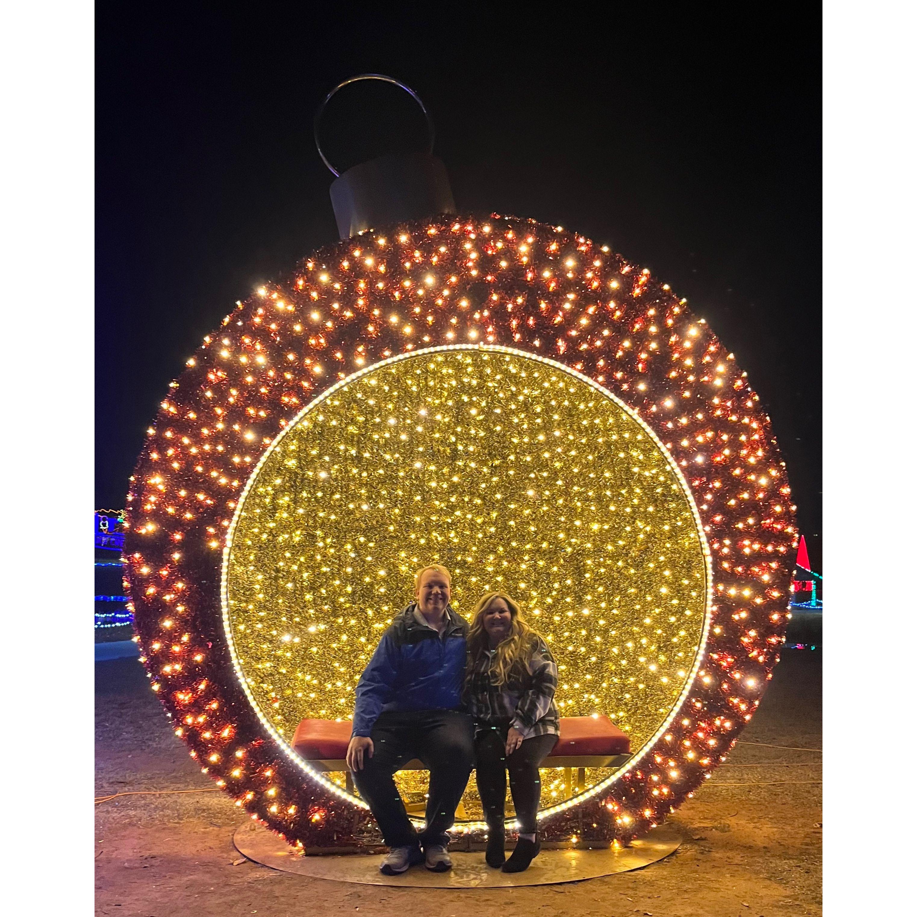 Yukon Christmas lights
