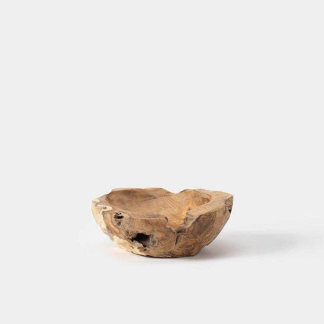 Found Teak Wood Catchall