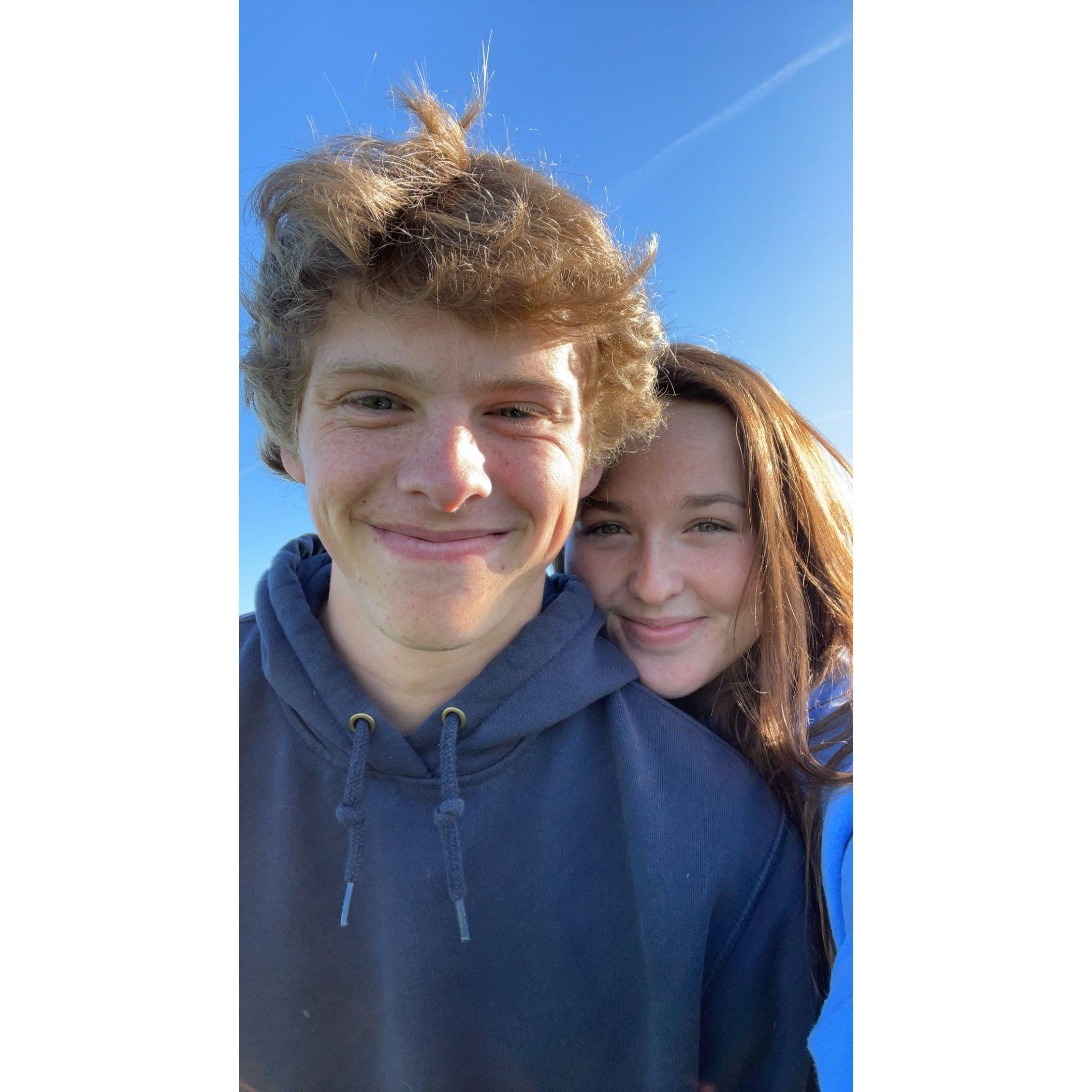 Joseph's 19th birthday at an early morning Bible study